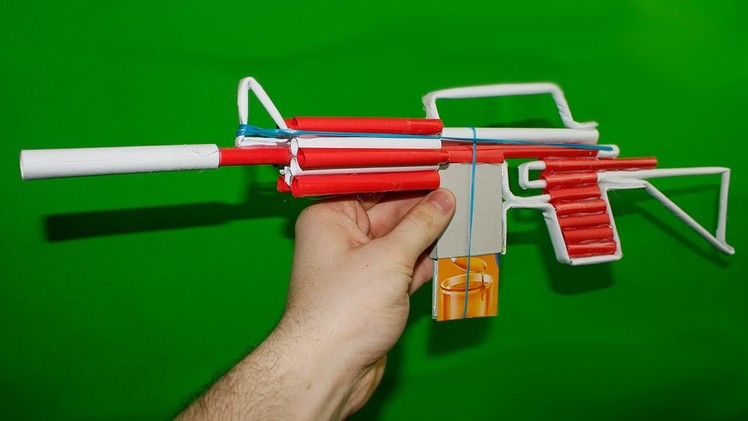 How to make a Paper M4 Assault Rifle that Shoots