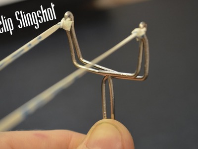 How to Make a Paperclip Slingshot