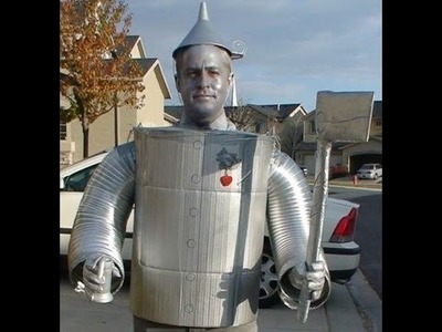 How to make a Wizard of Oz Tin Man costume