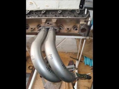 How to make an exhaust manifold in your shed! DIY