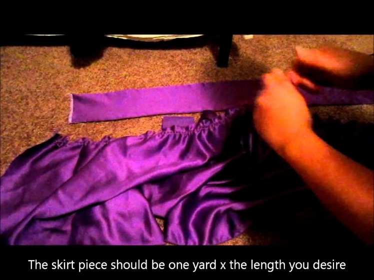 How to make an Obi Skirt