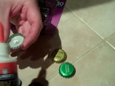 How to Make Bottle Cap Magnets