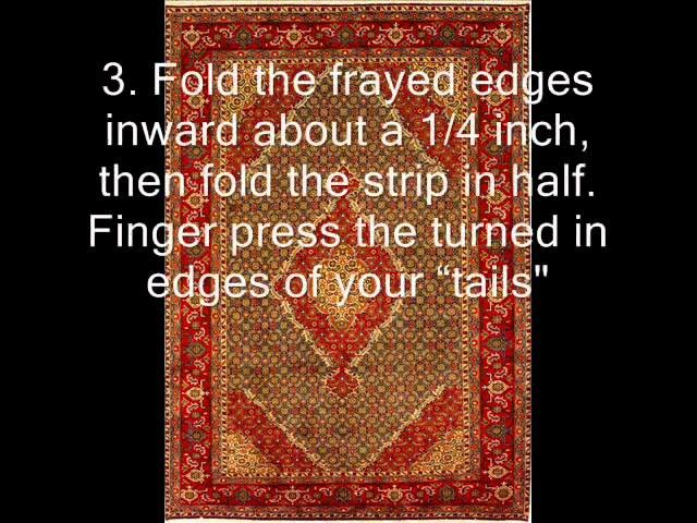 How to make braided rugs from rags.wmv