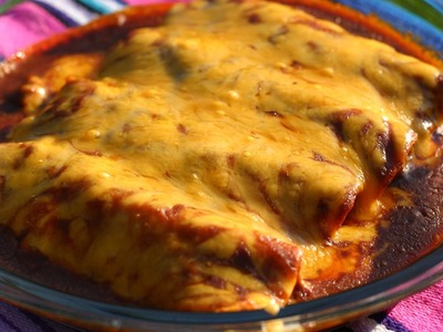 How To Make Chicken Enchiladas With Red Sauce by Rockin Robin
