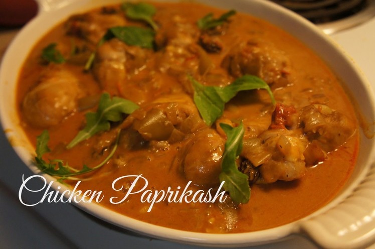 How to Make Chicken Paprikash