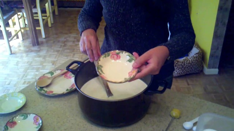 How to make Cream Cheese Part 1