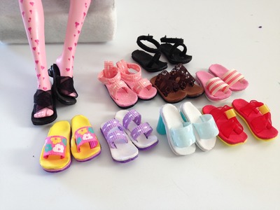 How to make Doll Shoes 1