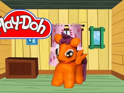 How to make Play Doh Scootaloo My Little Pony