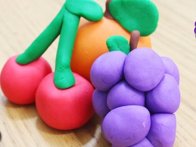 How to Make Playdough Fruits | Popular Play Doh Fruits