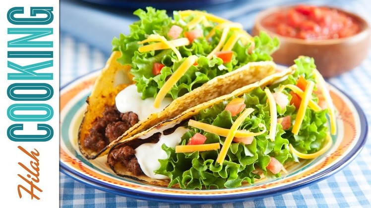 How To Make Tacos!!! - Crispy Beef Taco Recipe