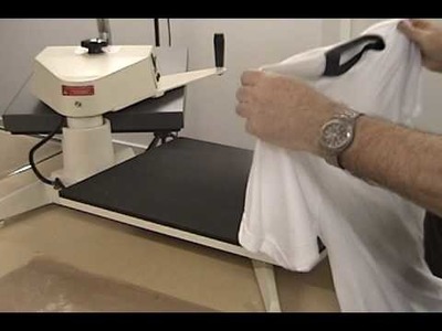 How to Sublimate a T shirt