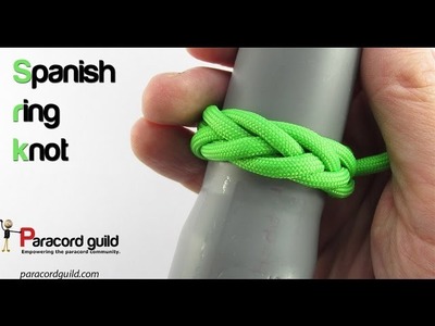 How to tie a Spanish ring knot