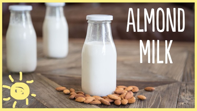 MEG | Homemade Almond Milk in 3 Easy Steps