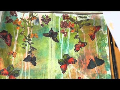 Mixed Media Friday Tutorial -Art Journal Page