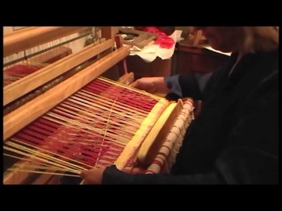 Nancy Today: Finnish Birdseye Weaving dishtowels (weaving 154) ASMR weaving
