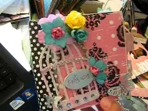 Paper Bag Mini Album for Daughter's Friend