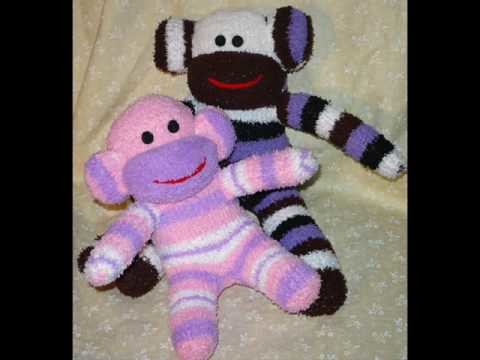 Promotion for my etsy shop,  TheMonkeyShop.etsy.com handmade sock monkey