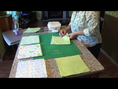 Rag Quilting Made Easy.Baby Rag Quilt Video