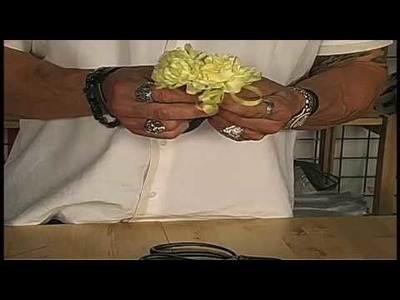 Russ on Flowers Show #22 - How to Make A Carnation Corsage Or A Carnation Boutonniere