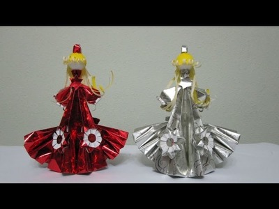 TUTORIAL - How to make 3-D Paper Doll "Starlight Princess"
