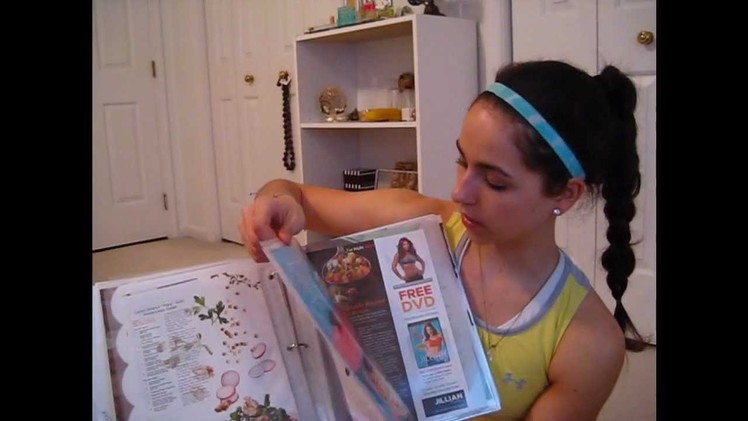 What to do with Fitness magazine clippings!- MY FITNESS BINDERS!!!!