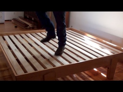 02 How To Build A Bed • Platform Bed Assembly