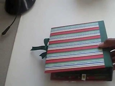 6x6 Mini Albums Featuring Once Upon a Time and Winter Wonderland paper