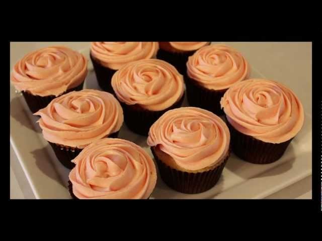 #9 Rose Cupcakes - How to Pipe Buttercream Roses: the Easy Technique by 22do
