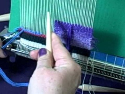 Care and Feeding of Tapestry Bobbins 4a - Using the Bobbins on a Mirrix Loom Part 1