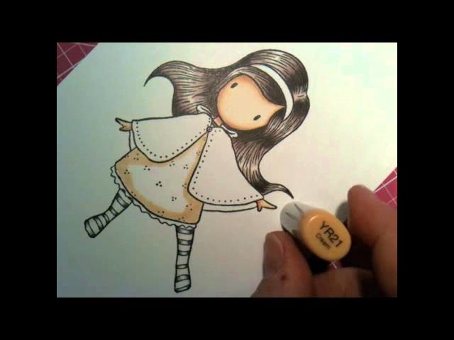 Coloring with Copic Time Lapse