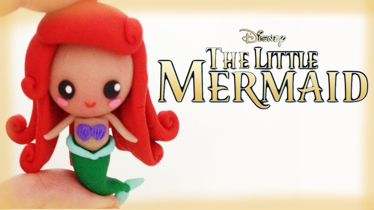 Disney Ariel Little Mermaid Polymer Clay Tutorial