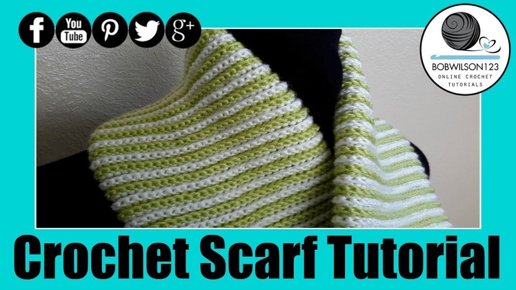 Double Ribbed Spiral Scarf Tutorial