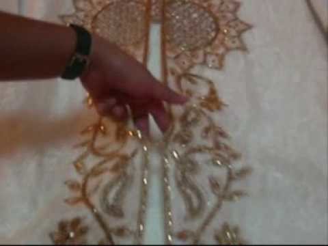 Exclusive Handmade Embroidered Abayas . Fashion trend 2010 #1007.wmv