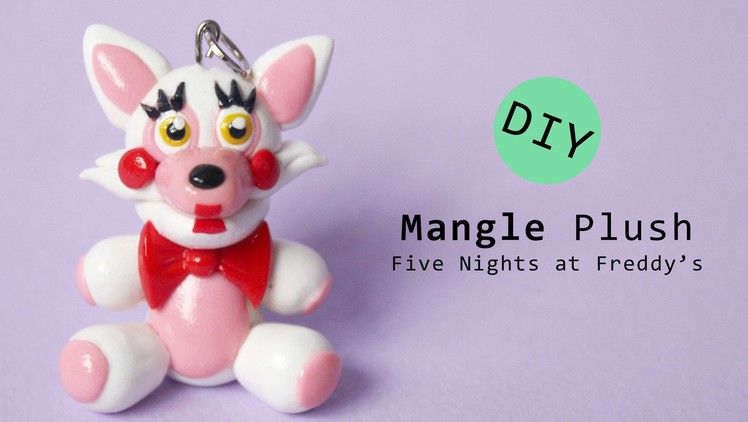 Five Nights at Freddy's 2 Mangle Plush Version Polymer Clay Tutorial