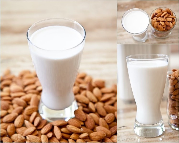How I Make Raw Almond Milk At Home