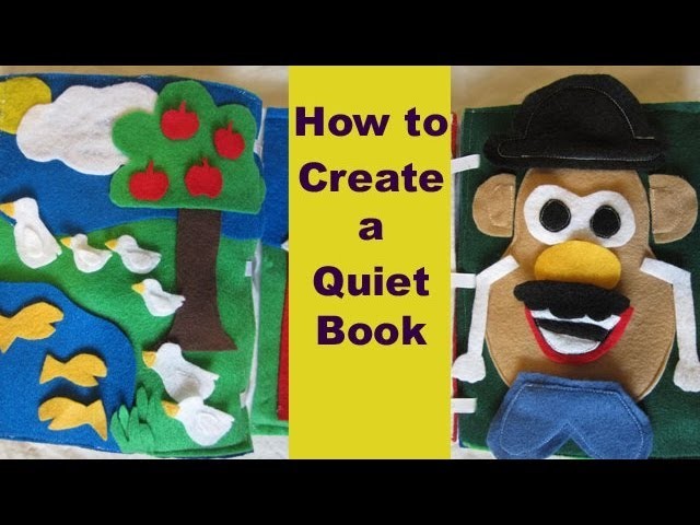 How to create a Children's Quiet Book