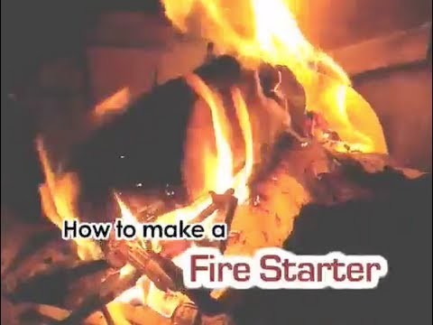 How To Make A Homemade Fire Starter for Free