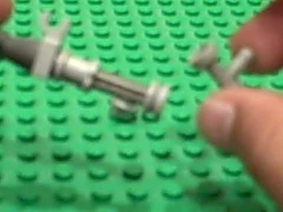 How to make a lego mini gun