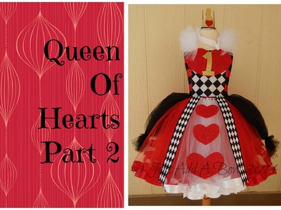 HOW TO: Make a Queen of Hearts Tutu Dress by Just Add A Bow Part 2
