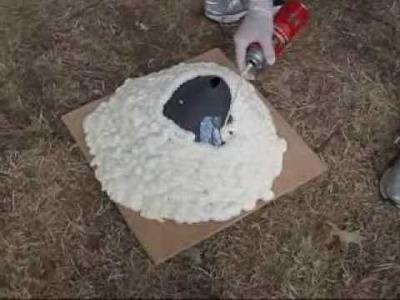 How to make a volcano and erupt it