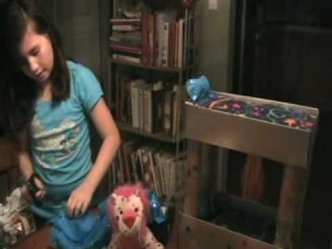 How to make a Webkinz bunk bed