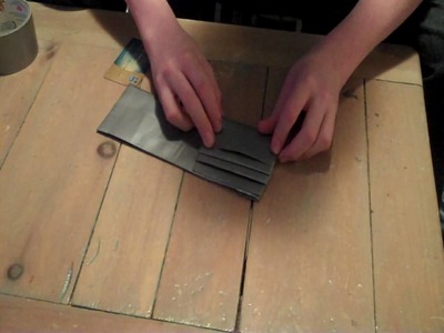 How to Make an Awesome Duct Tape Wallet!