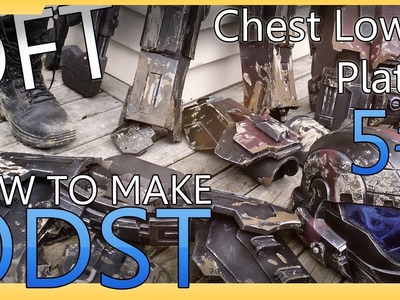 How To Make : ODST Costume - Chest Lower Plates 5#