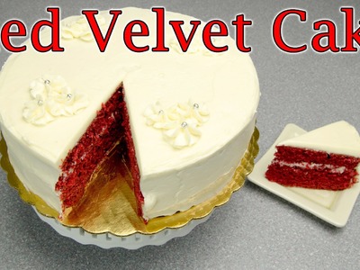 How to Make Red Velvet Cake: Red Velvet Cake Recipe by Cookies Cupcakes and Cardio