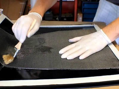 How to make simple carbon fiber panels
