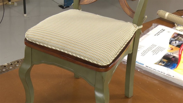 How to Make Your Own Chair Pad Cushions
