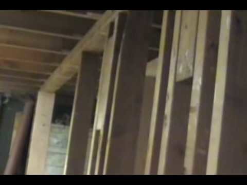 How to replace a bearing wall with a seventeen foot header!