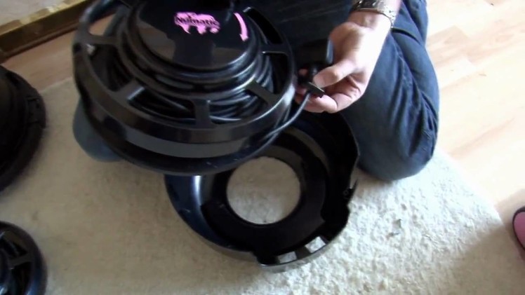 How to replace a Henry cable and reel on a Numatic Henry or Hetty vacuum cleaner