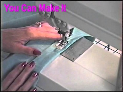 How to sew a casing