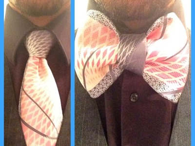 How to turn your Necktie into a Bowtie!